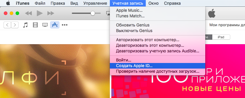 ШАГ 2: Вводим данные Apple ID для услуг iCloud