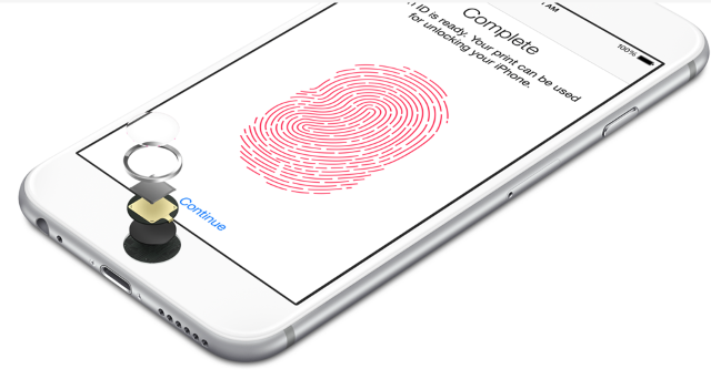кнопка Home с Touch ID
