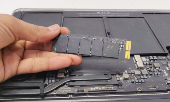 Замена SSD-накопителя MacBook в UiPservice