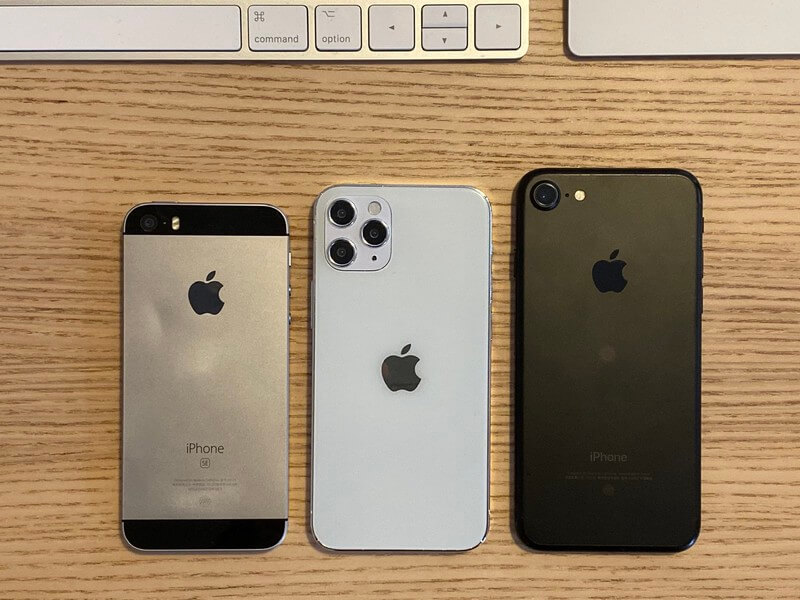 iPhone SE, iPhone 12 и iPhone 7