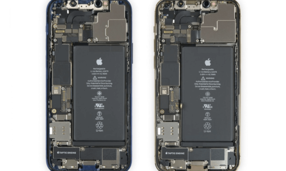 Некоторые компоненты iPhone 12 и iPhone 12 Pro взаимозаменяемые
