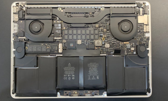 Замена аккумулятора MacBook Pro в UiPservice